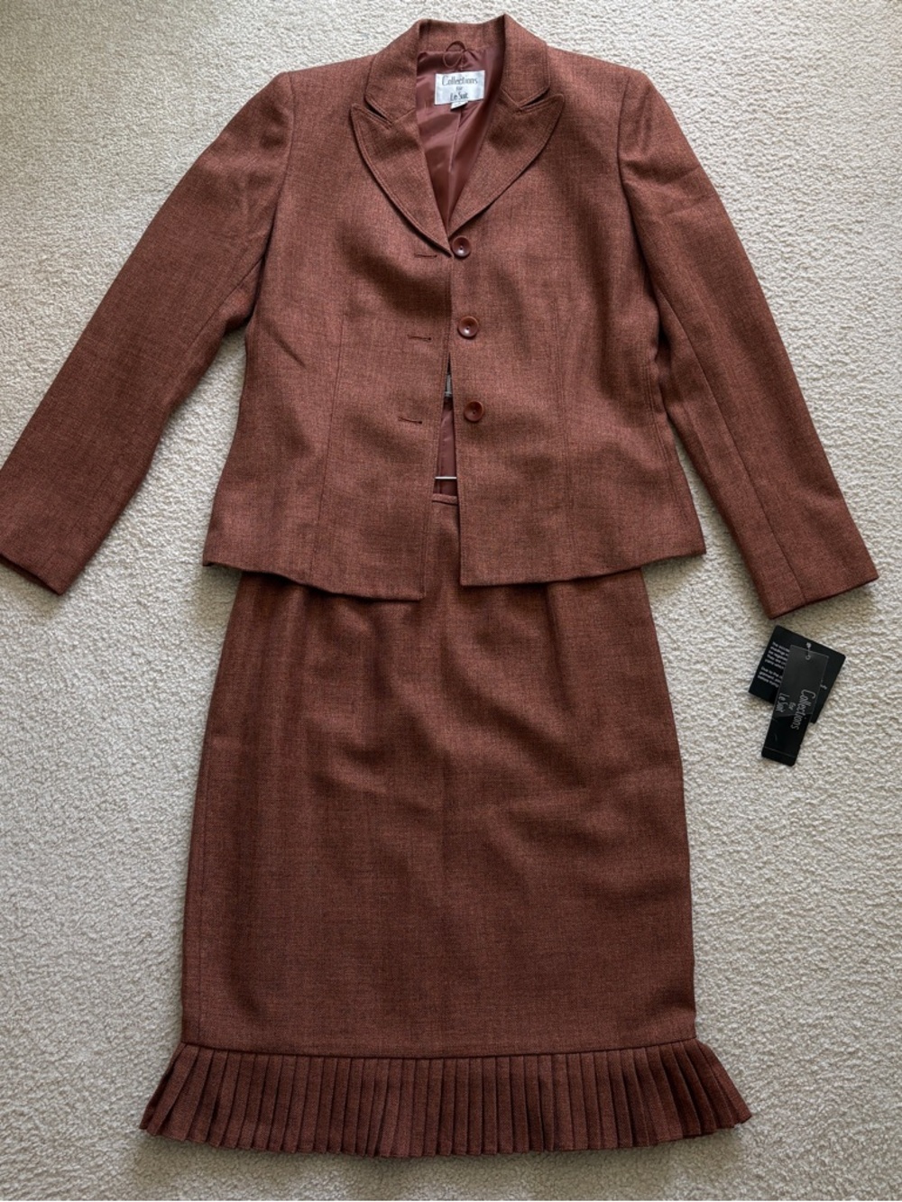 NWT Vintage Two-Piece Skirt Suit
